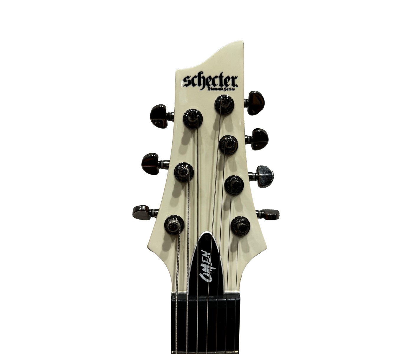 Schecter omen 7 white new arrivals